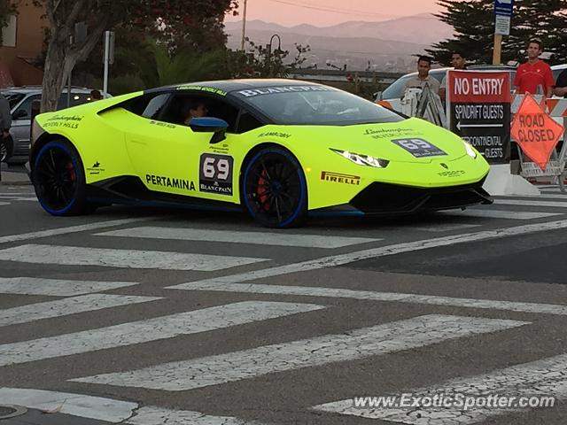 Lamborghini Huracan spotted in Monterey, California