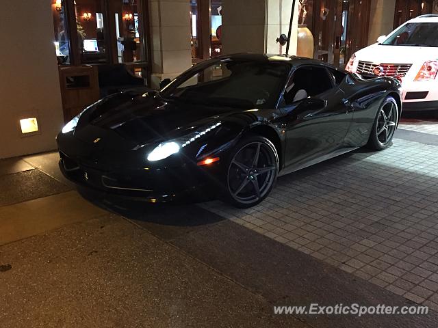 Ferrari 458 Italia spotted in Monterey, California