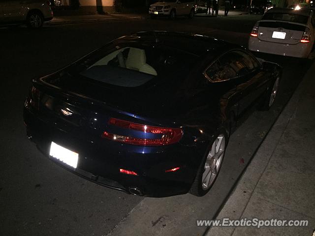 Aston Martin Vantage spotted in Monterey, California