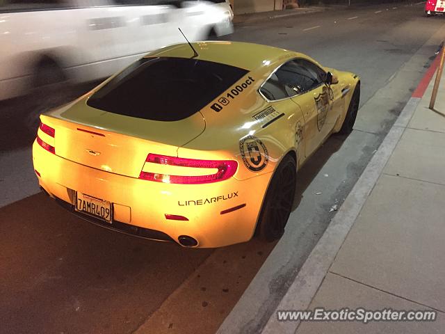 Aston Martin Vantage spotted in Monterey, California