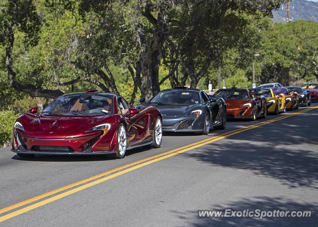 Mclaren P1 spotted in Monterey, California