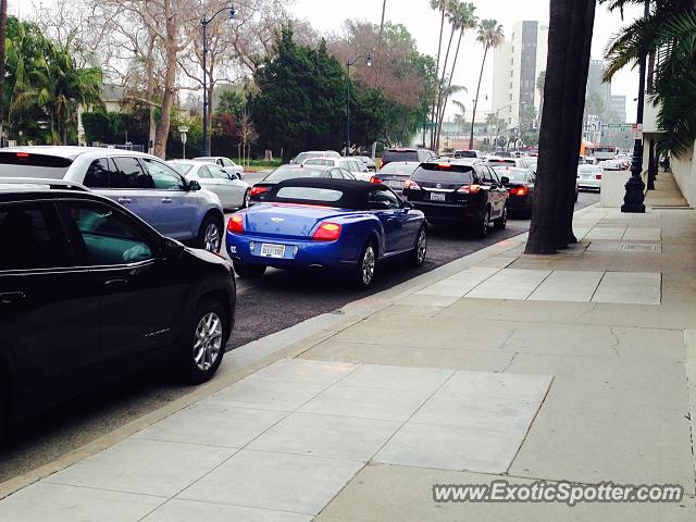 Bentley Continental spotted in Beverly Hills, California