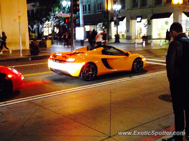 Mclaren MP4-12C spotted in Santa Monica, California