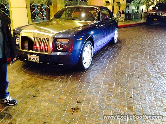 Rolls-Royce Phantom spotted in Beverly Hills, California