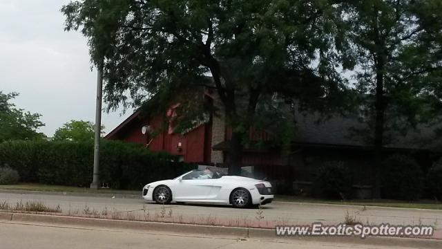 Audi R8 spotted in Lombard, Illinois