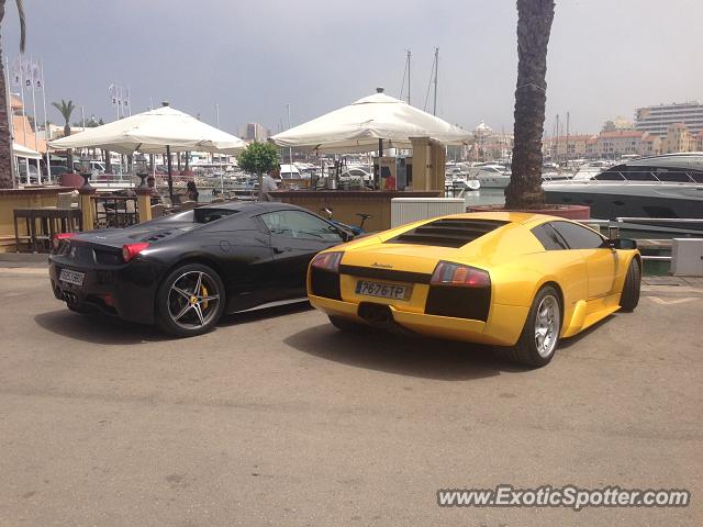 Lamborghini Murcielago spotted in Vilamoura, Portugal