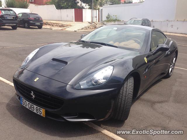 Ferrari California spotted in Vilamoura, Portugal