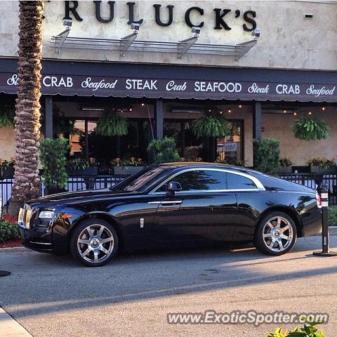 Rolls-Royce Wraith spotted in Fort Lauderdale, Florida