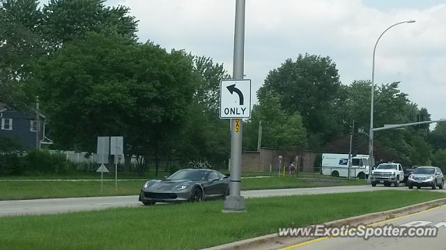 Chevrolet Corvette Z06 spotted in Naperville, Illinois