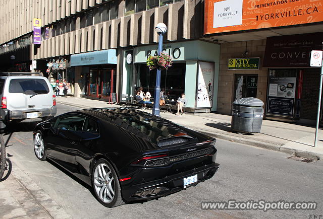 Lamborghini Huracan spotted in Toronto, Canada