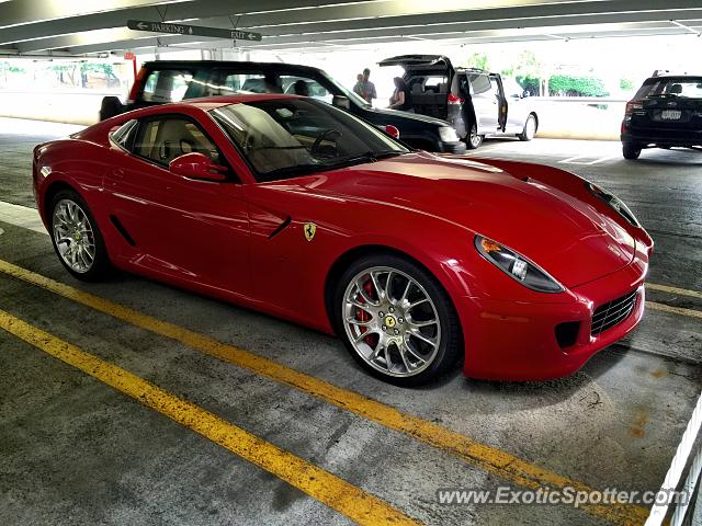 Ferrari 599GTB spotted in Tysons Corner, Virginia