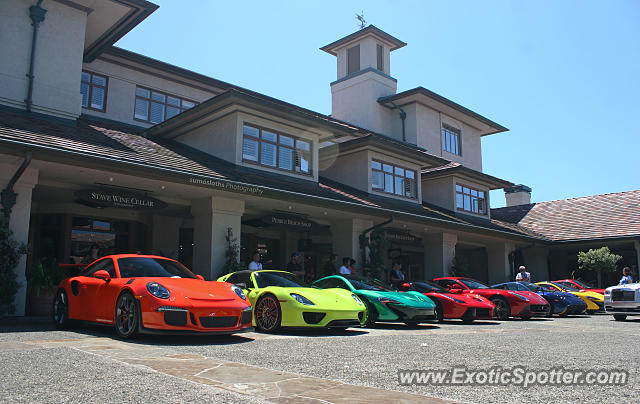 Mclaren P1 spotted in Pebble Beach, California