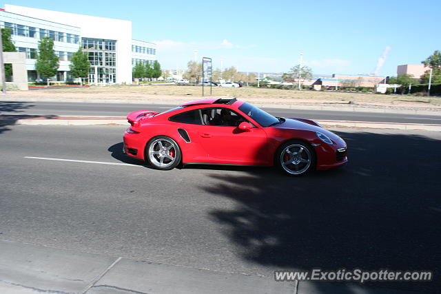 Porsche 911 Turbo spotted in Albuquerque, New Mexico