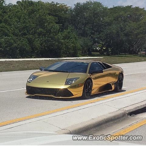 Lamborghini Murcielago spotted in Fort Lauderdale, Florida