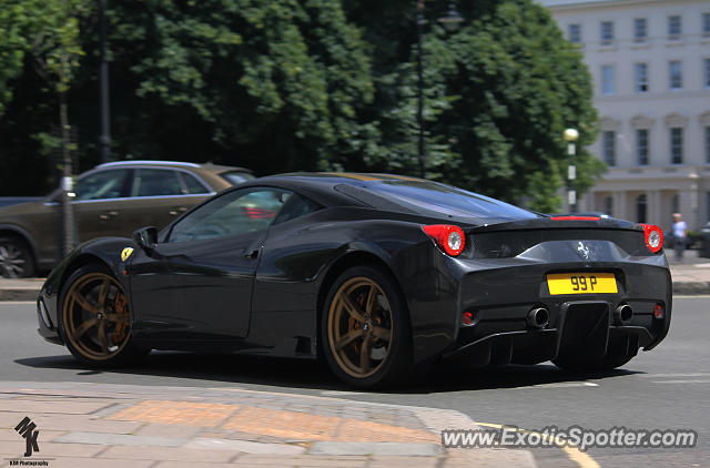 Ferrari 458 Italia spotted in London, United Kingdom