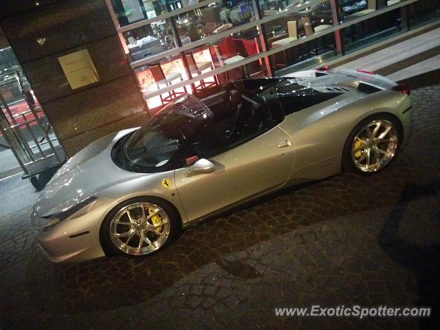 Ferrari 458 Italia spotted in Montreal, Canada