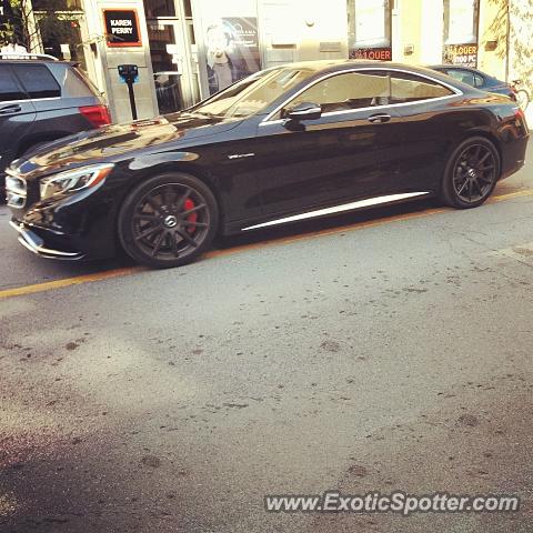 Mercedes S65 AMG spotted in Montreal, Canada