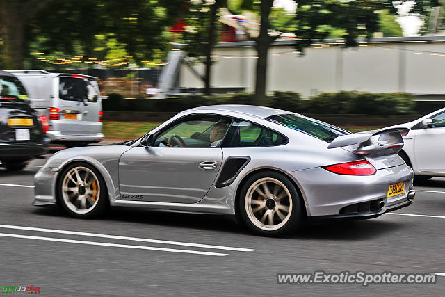 Porsche 911 GT2 spotted in London, United Kingdom