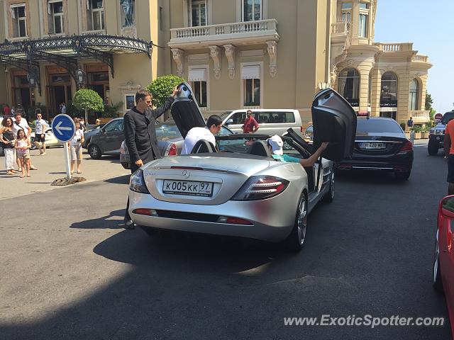 Mercedes SLR spotted in Monaco, Monaco