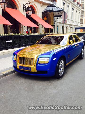 Rolls-Royce Ghost spotted in Paris, France