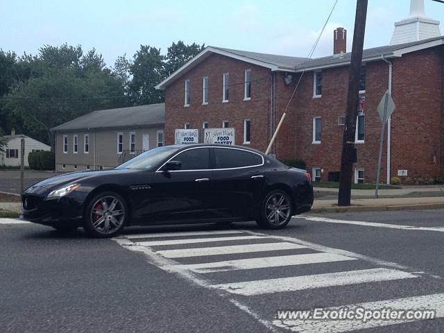 Maserati Quattroporte spotted in Toms river, New Jersey