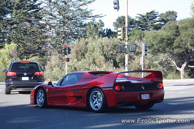 Ferrari F50 spotted in Monterey, California