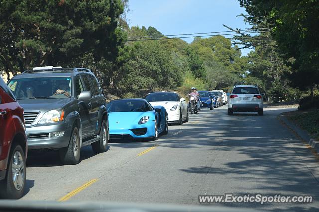 Porsche 918 Spyder spotted in Carmel, California