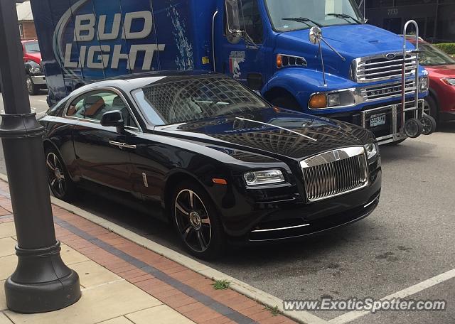 Rolls-Royce Wraith spotted in St loiis, Missouri