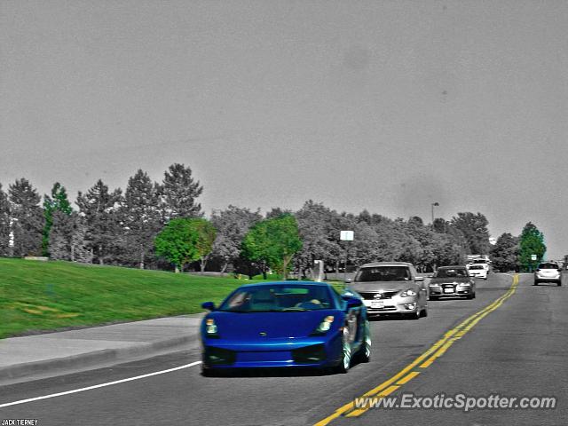 Lamborghini Gallardo spotted in GreenwoodVillage, Colorado