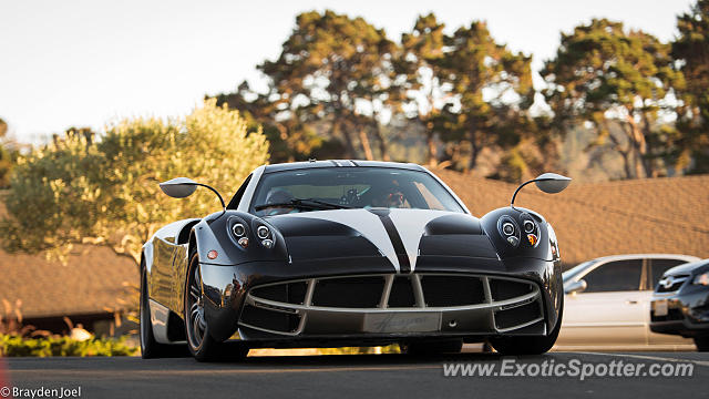 Pagani Huayra spotted in Monterey, California