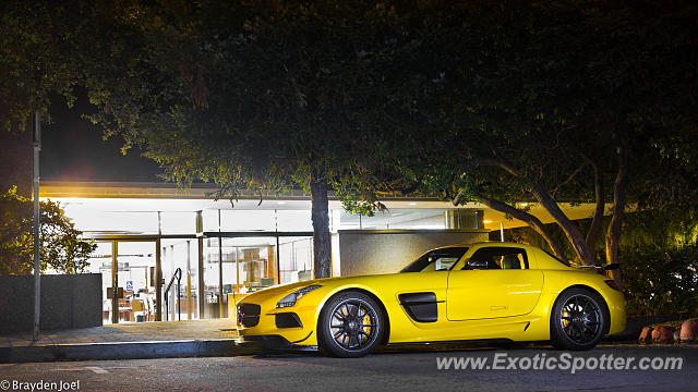 Mercedes SLS AMG spotted in Carmel, California