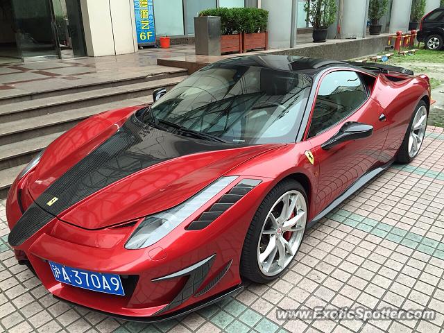 Ferrari 458 Italia spotted in Beijing, China