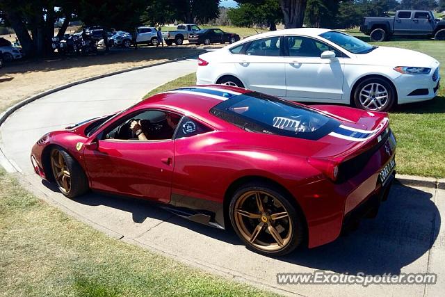 Ferrari 458 Italia spotted in Carmel Valley, California