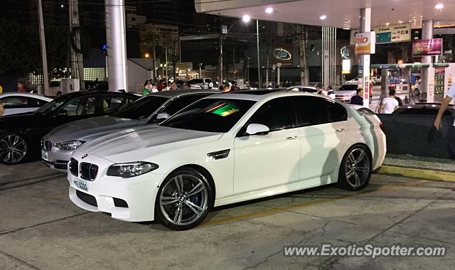 BMW M5 spotted in Fortaleza, Brazil