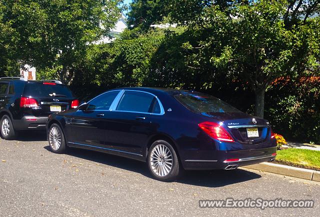 Mercedes Maybach spotted in Allenhurst, New Jersey