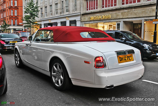 Rolls-Royce Phantom spotted in London, United Kingdom