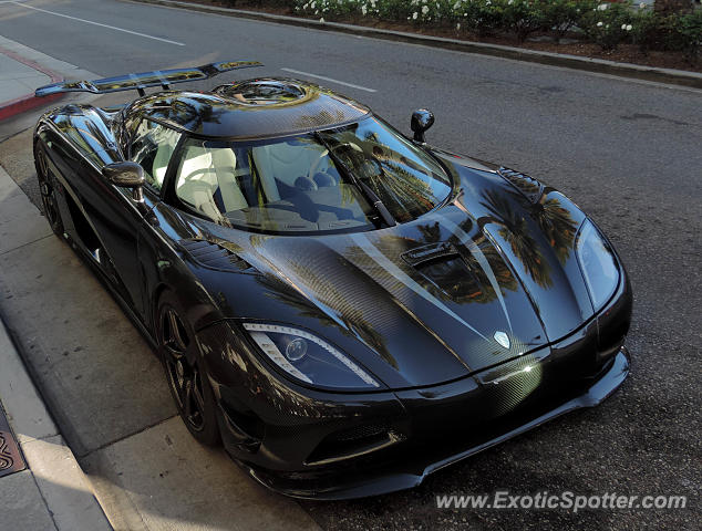 Koenigsegg Agera R spotted in Beverly Hills, California