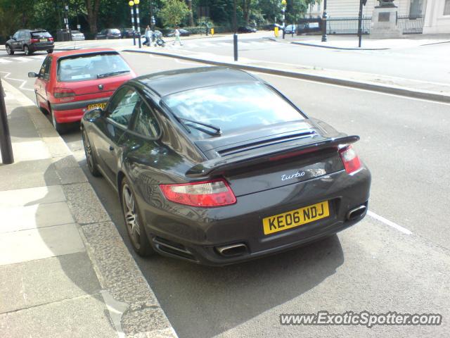 Porsche 911 Turbo spotted in London, United Kingdom