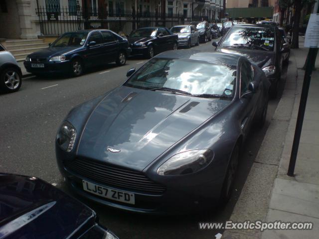 Aston Martin Vantage spotted in London, United Kingdom