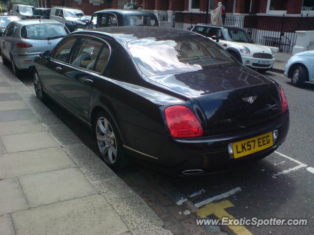 Bentley Continental spotted in London, United Kingdom