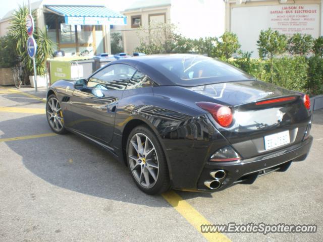 Ferrari California spotted in Monaco, Monaco