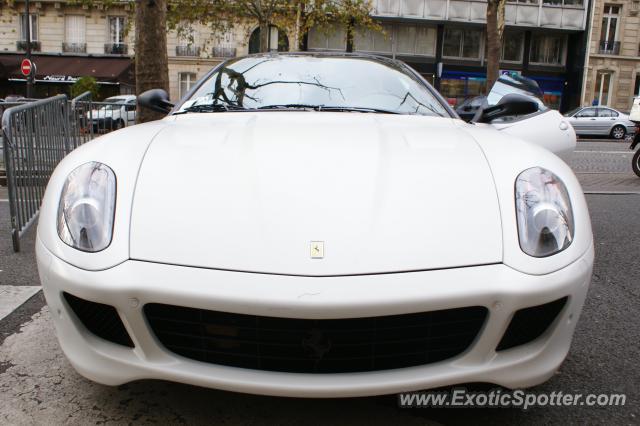 Ferrari 599GTB spotted in Paris, France