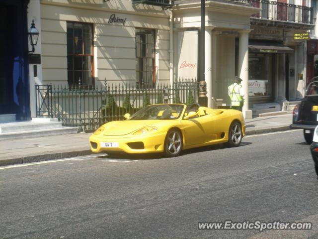 Ferrari 360 Modena spotted in London, United Kingdom