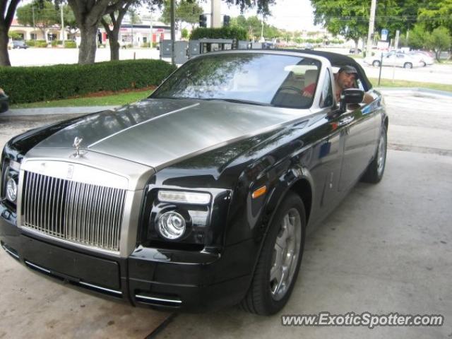 Rolls Royce Phantom spotted in Miami Beach, Florida