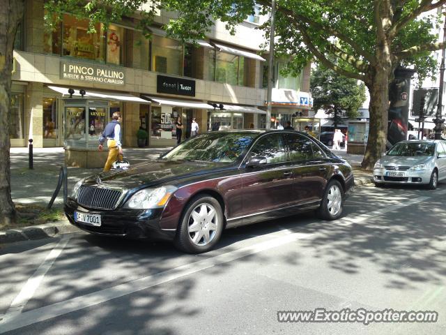 Mercedes Maybach spotted in Berlin, Germany