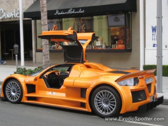 Gumpert Apollo spotted in Berverly Hills, California