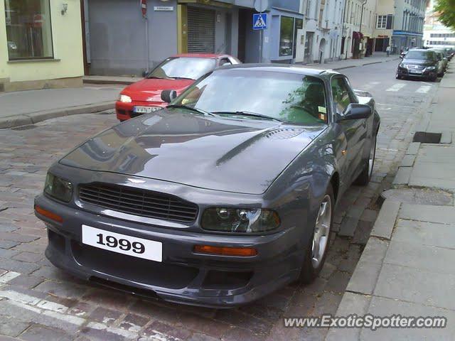 Aston Martin Vantage spotted in Vilnius, Lithuania