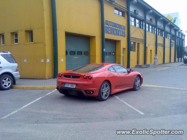 Ferrari F430 spotted in Kaunas, Lithuania