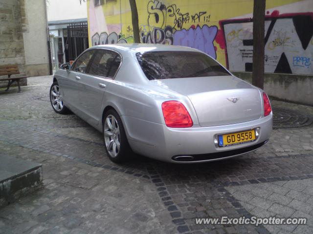 Bentley Continental spotted in Luxembourg City, Luxembourg