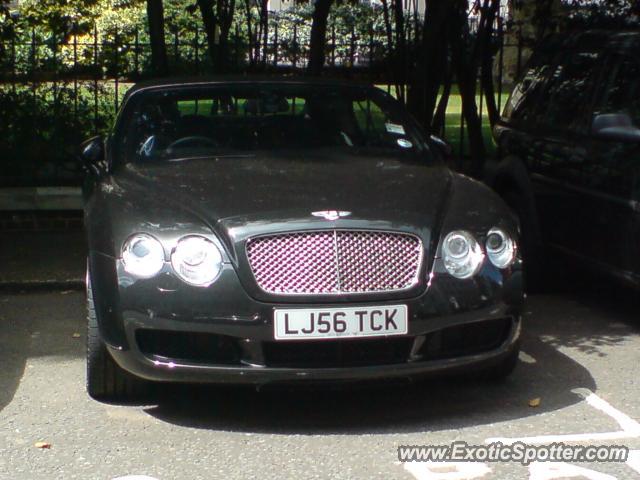 Bentley Continental spotted in London, United Kingdom